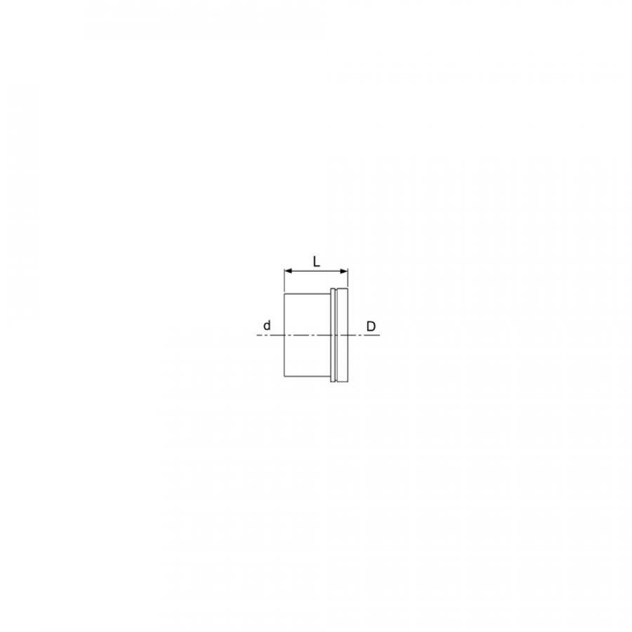 TECE  Пресс-втулка для универсальной металлополимерной трубы, Латунь, PE-Xc/Al/PE 16  734516  - Изображение 3
