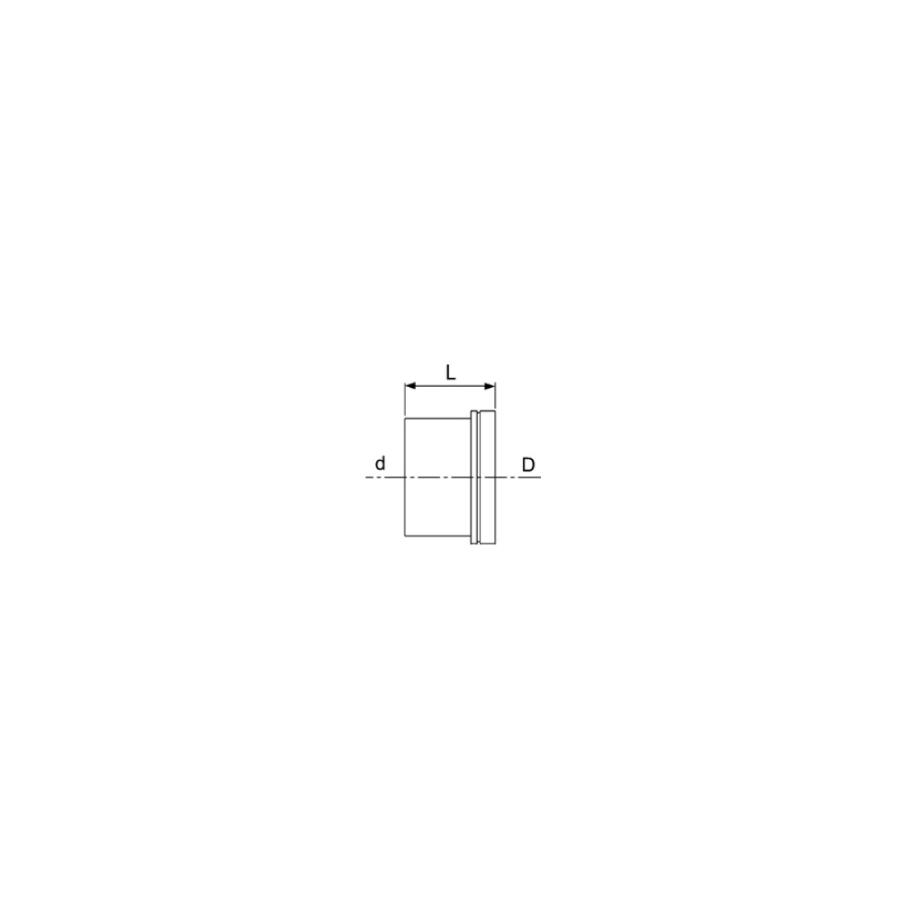 TECE  Пресс-втулка для универсальной металлополимерной трубы, Латунь, PE-Xc/Al/PE 20  734520  - Изображение 3