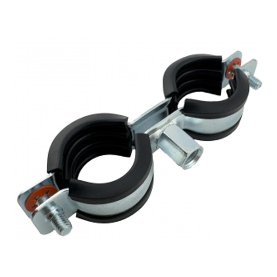 Walraven Двойной хомут с EPDM М8/M10 15-18 мм 3/8