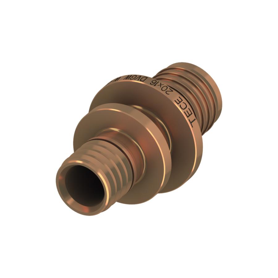 TECE  Соединение труба-труба редукционное, бронза 25 × 16  706604  - Изображение 2