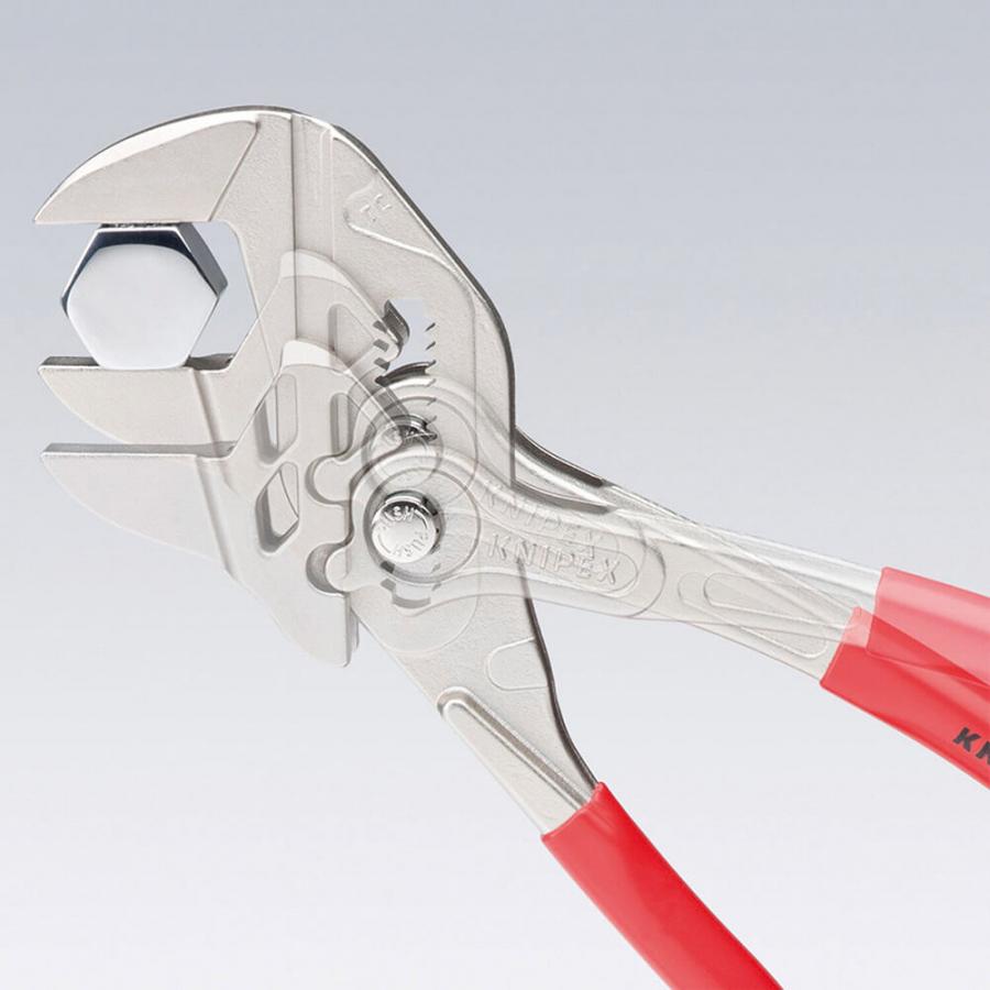 Knipex  Клещи переставные - гаечный ключ, 40 мм (1 1/2'), L-180 мм  KN-8603180  - Изображение 6
