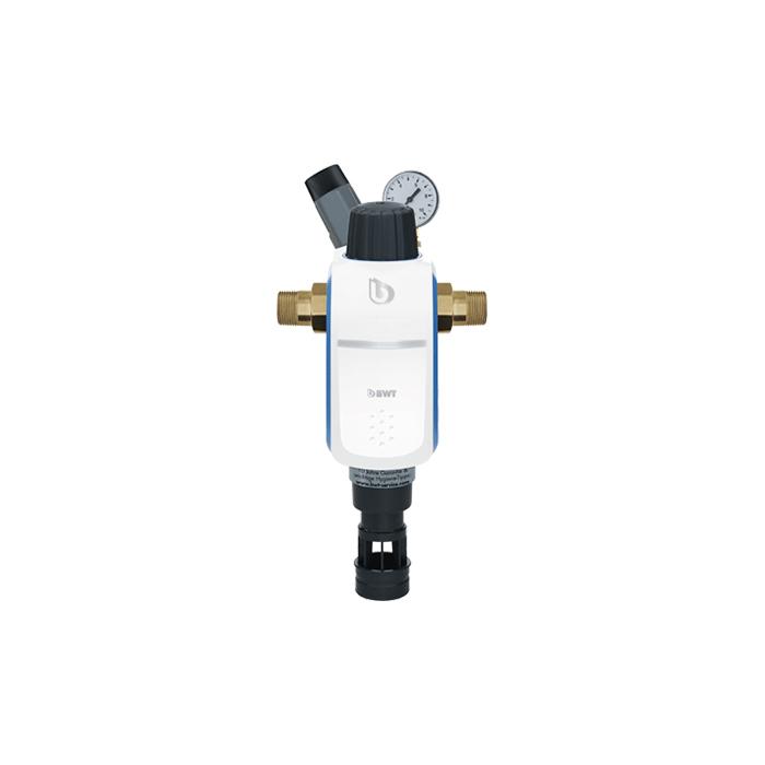 BWT  Фильтр механической очистки воды с ручной обратной промывкой с редуктором давления R1 HWS 1'  840370  - Изображение 1