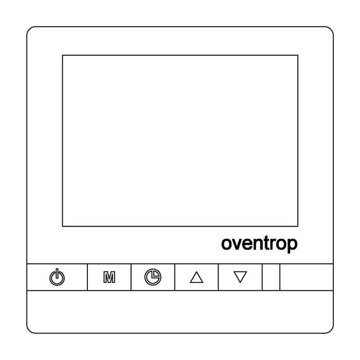 Купить Oventrop Комнатный термостат цифровой 230 В для скрытого монтажа