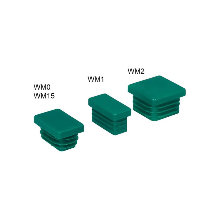 Walraven  BIS RapidRail Заглушка для профиля, цвет зеленый WM1 (30х15 мм)  6566001  - Изображение 1