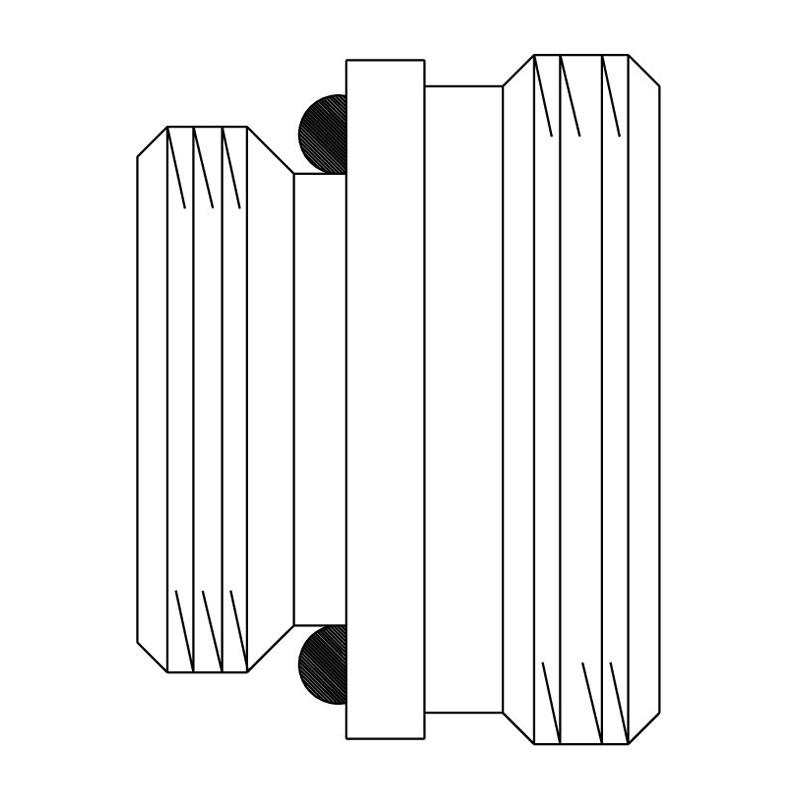 Oventrop Переходник для Multiflex F 10 шт G 1/2 х G 3/4 с самоуплотнением