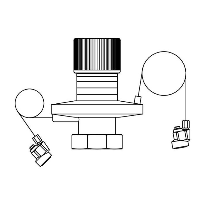 Oventrop Мембранная часть для переоборудования VTZ/VPZ/HTZ в Hycocon DTZ DN 15-25