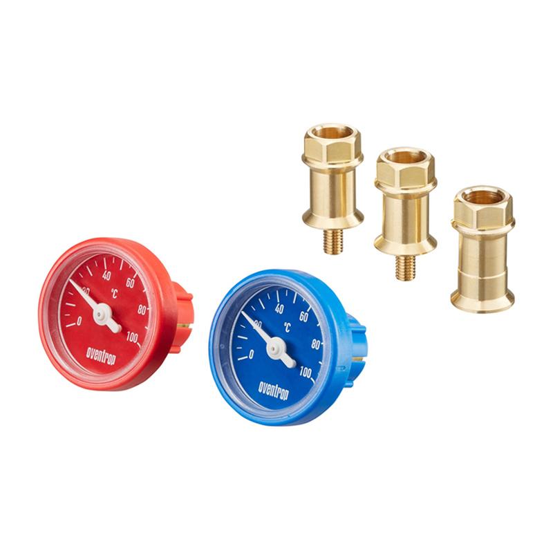 Oventrop Термометр для переобрудования Optibal P красный и синий в комплекте для DN 25/32 1078182