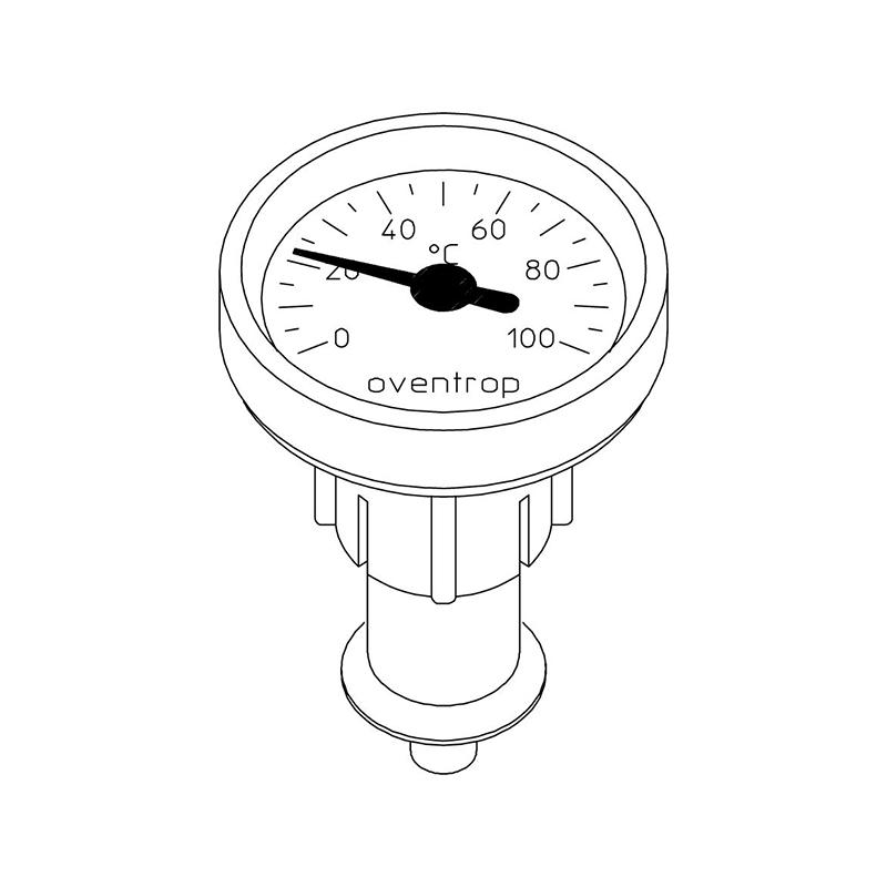 Oventrop Термометр для шарового крана Optibal P DN 25-32