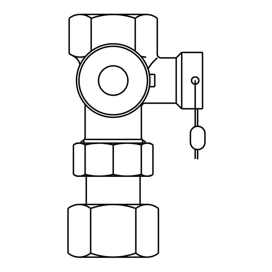 Oventrop  Кран колпачковый для экспанзоматов DN20 Rp ¾ DN20 Rp ¾  1089006  - Изображение 1
