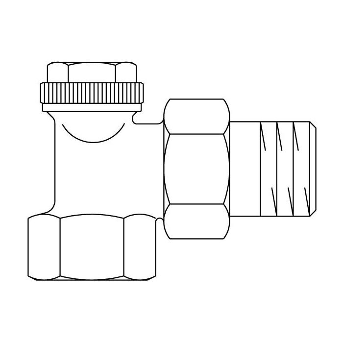 Oventrop  Вентиль на обратную подводку Ду15, 1/2', PN10  1090362  - Изображение 6