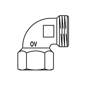Купить Oventrop Угольник-переход 90° G 3/4 НР x Rp 3/4