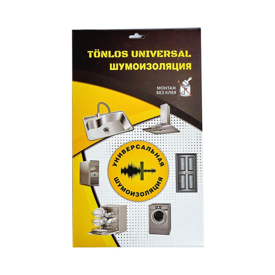 TONLOS  Шумоизоляциия для любых тонкостенных изделий Universal  4640107330066  - Изображение 1
