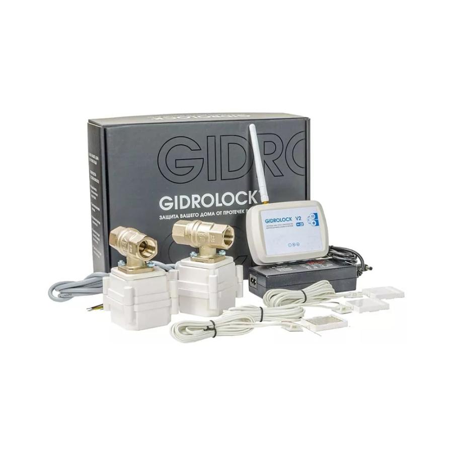 GIDROLOCK Комплект Gidrolock WIFI 12 V TIEMME 36201012
