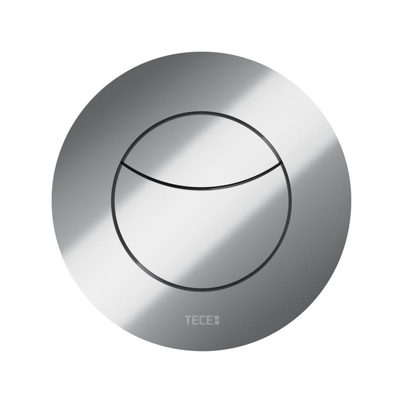 TECE TECEflushpoint Панель смыва 2 клавиши круглая хром глянцевый 9240982 - Изображение 1