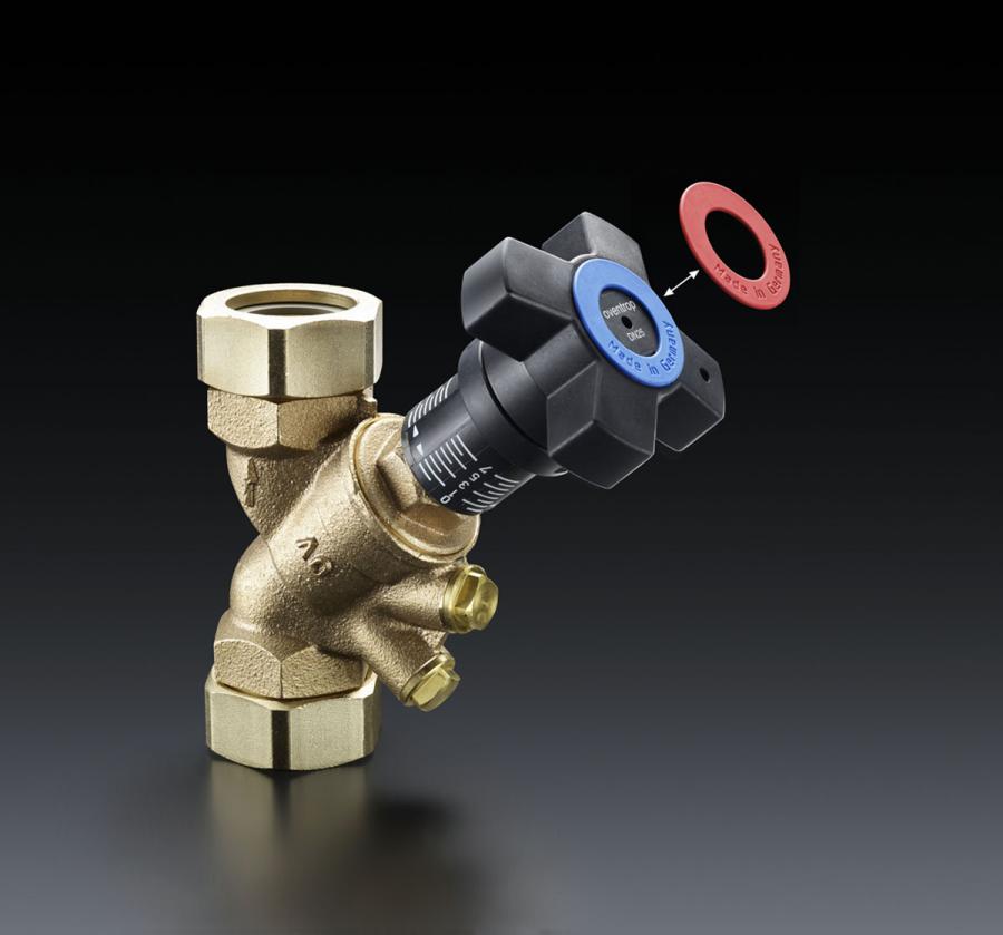 Купить Oventrop Вентиль регулирующий Hydrocontrol VTR НГ-НГ DN 20 PN 25 с заглушками