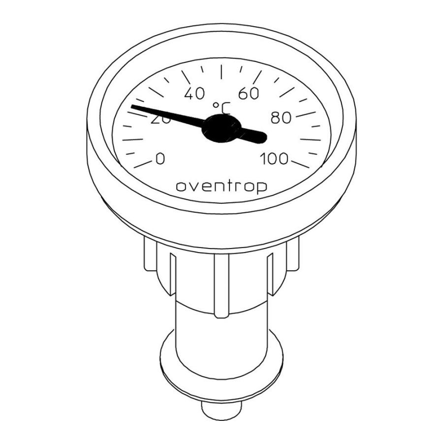 Oventrop Термометр для переоборудования ШК Optibal 4208810/12/56/57/58, 4208910/12/16