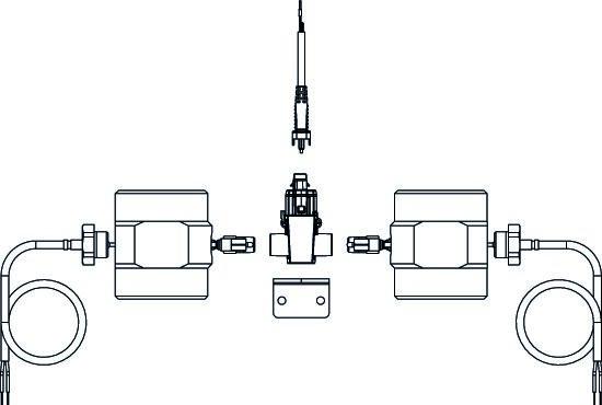 Oventrop Набор 1 для подключения датчиков Regumat для контроллера Regtronic RD-W
