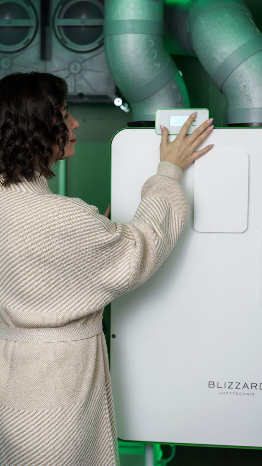 Blizzard Lufttechnik Вентиляционная установка с рекуперацией тепла DP серия L2 изображение