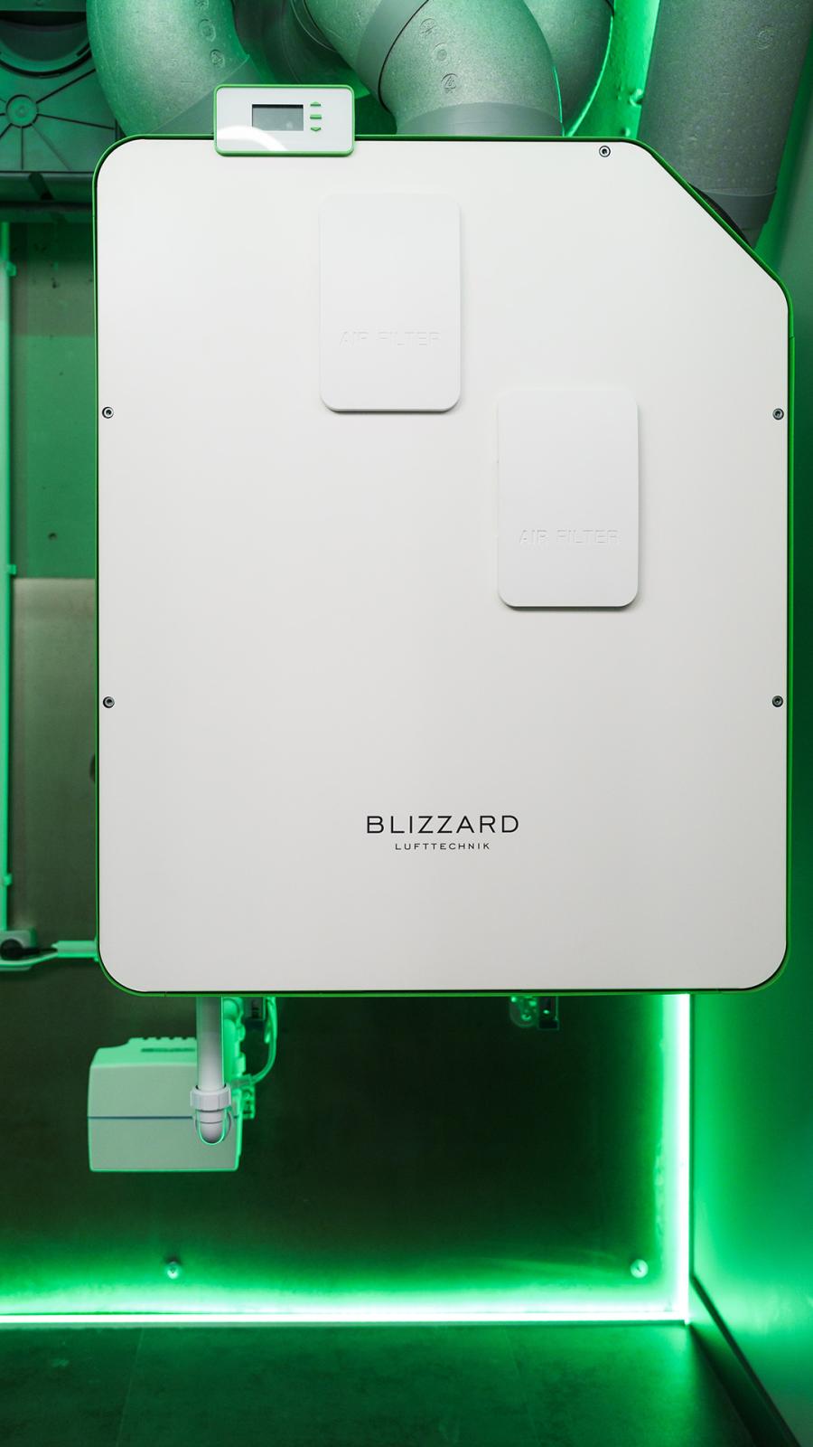 Blizzard Lufttechnik Вентиляционная установка с рекуперацией тепла DP серия L2