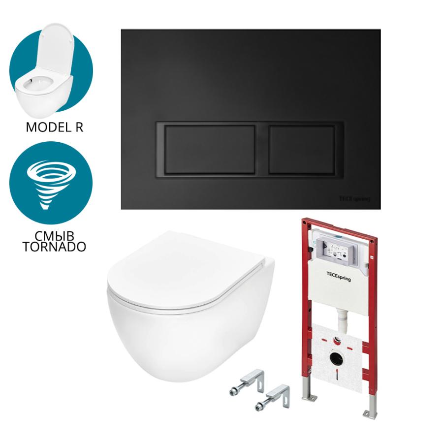 TECEspring Комплект TECEspring для установки подвесного унитаза с панелью смыва TECEspring V K401204WCR