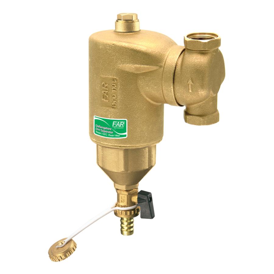 FAR Дешламатор с поворотным присоединениями ВР-ВР Kv 10,20 FA 2207 34