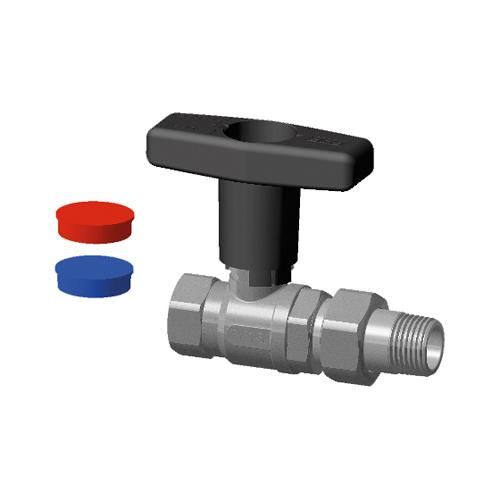 FAR Шаровой кран полнопроходной с высокой ручкой черный FS 3079 M12C