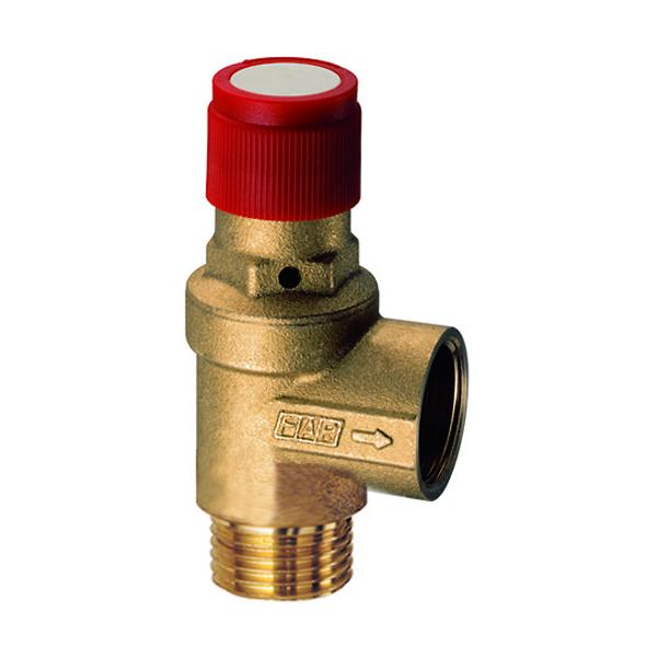 FAR Клапан предохранительный латунный для систем водоснабжения и отопления 1/2