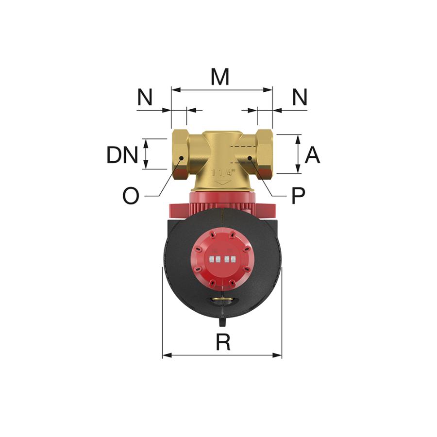 Flamco Сепаратор воздуха и шлама DN20 G3/4