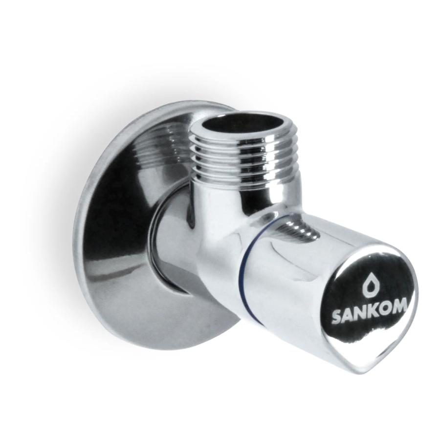 Sankom Кран угловой для холодной воды 1/2x1/2