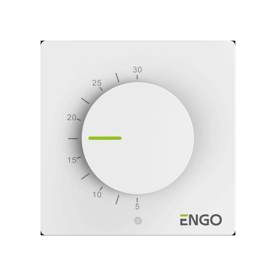 ENGO Терморегулятор непрограммируемый 230 В накладной ESIMPLE-230W