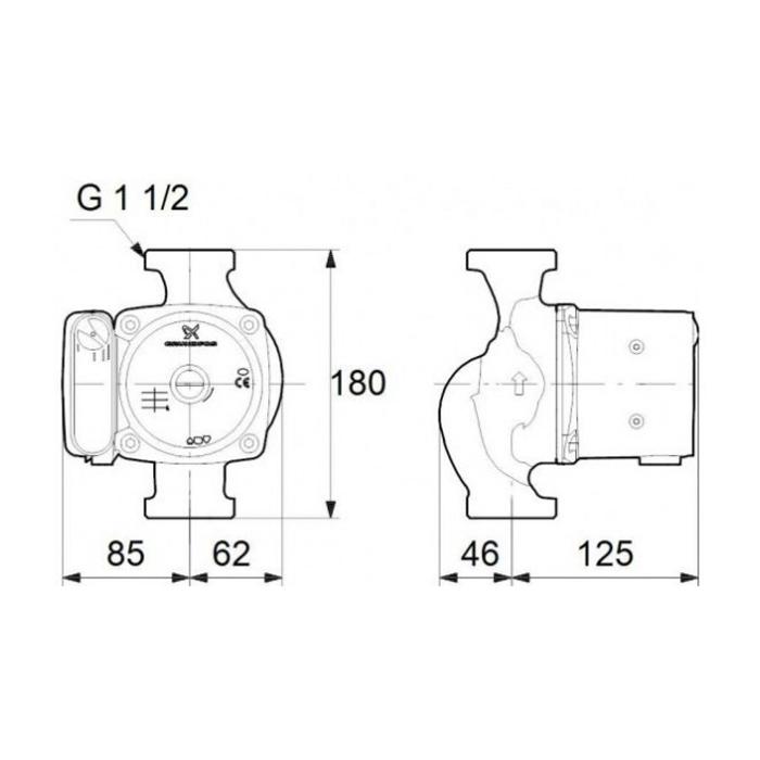 ПроксиТерм Grundfos Циркуляционный насос
