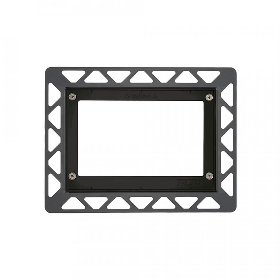 TECE Монтажная рамка для установки стеклянных панелей TECEloop или TECEsquare на уровне стены Черный 9240647 - Изображение 1