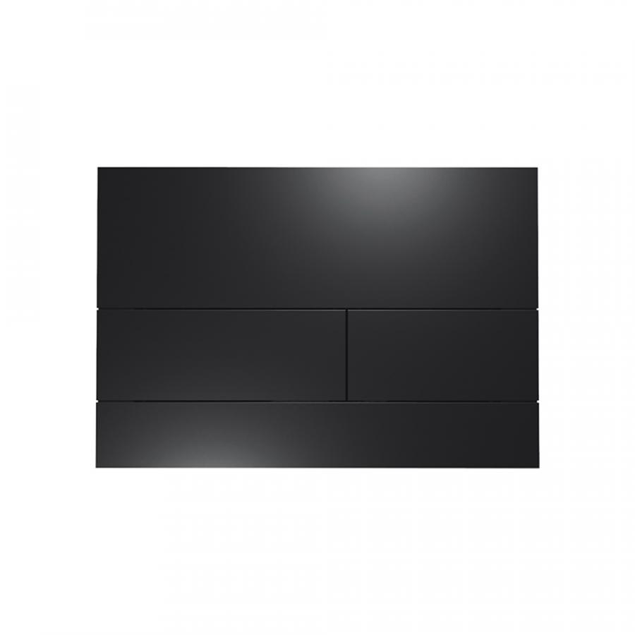 TECE TECEsquare II  TECEsquare II, панель смыва с двумя клавишами металлическая Черный, матовая  9240833  - Изображение 1