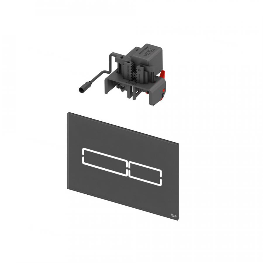 TECE TECElux mini панель смыва стеклянная сенсорная Черный 9240961 - Изображение 2