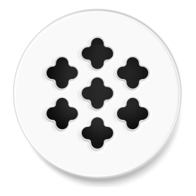 Решетка D5 Cross стекло