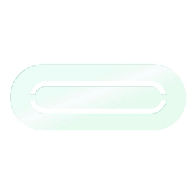 Решетка D5 Shape овал стекло