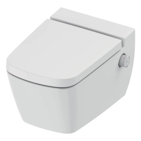 Комплект подвесного унитаза-биде TECEone с классической крышкой-сиденьем