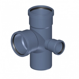 Шумопоглощающая угловая крестовина с низким ответвлением