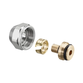 Резьбовое соединение Cofit S 16х2 мм х G 3/4 никелированное