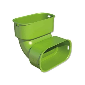 Отвод 90° вертикальный. (арт. 188303)