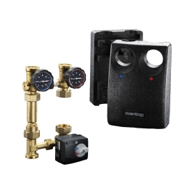 Система обвязки котла Regumat M3-130 DN 25 без ШК с байпасом без насоса
