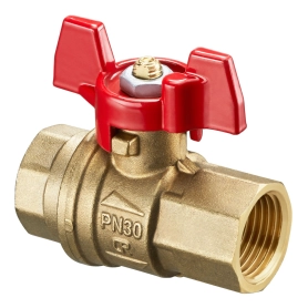 Кран шаровой DN 15 PN 16 t=120 В-В флюгель