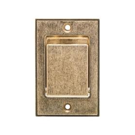 Пневморозетка V2 напольная металл 79x121мм