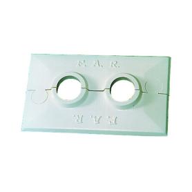 Розетка пластиковая для узлов нижнего подключения D 18 мм