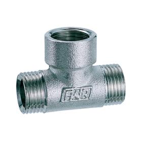 Хромированный тройник 1/2' НР ЕК-ВР