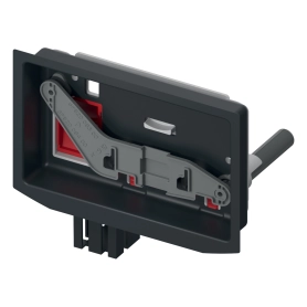 Крышка бачка с контейнером ll для гигиенических таблеток (TECEsquare II metal/square II glass/solid)
