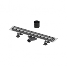 Комплект TECElinus для монтажа дренажного канала с основой для плитки “tile” с погружным стаканом с мембраной