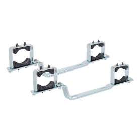 Комплект из двух двойных антивибрационных кронштейнов межосевое расстояние 211мм