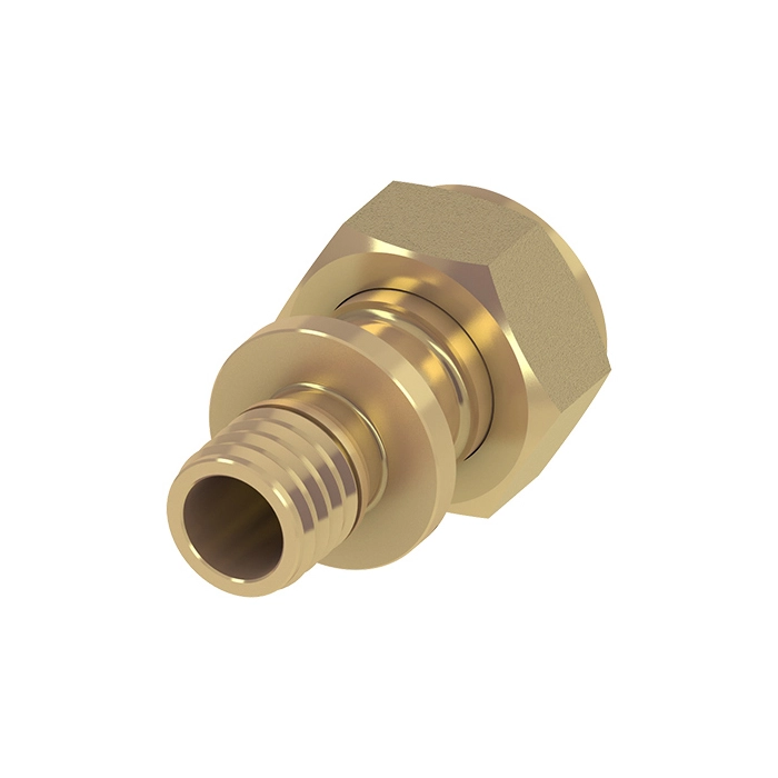 TECE Соединение прямое с накидной гайкой, латунь 767575