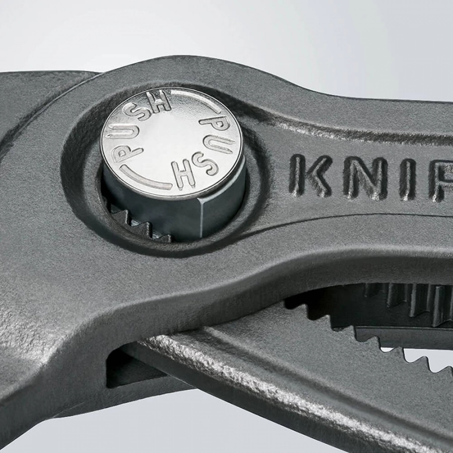 KNIPEX COBRA® клещи переставные с фиксатором 50 мм (2) под ключ 46 мм L-250  мм KN-8701250